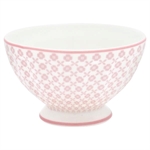 Helle Pale Pink french bowl medium 10 cm fra GreenGate - Tinashjem